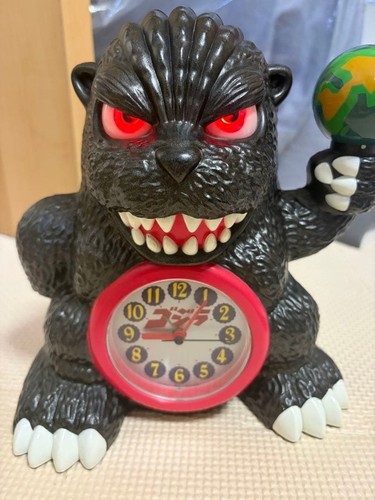 Godzilla talking alarm clock - godzilla,