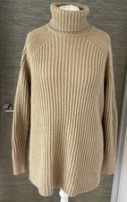 M&S Large Long Sweater CAMEL