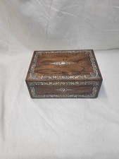 Victorian Rosewood Sewing Box