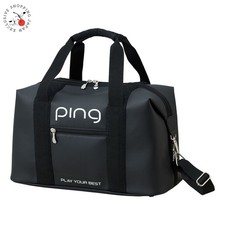 Ping Golf Ladies Cool Boston Duffle Bag Shoulder Logo Sporty Design Women Black