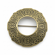 Celtic Knot Kilt Pin 3"