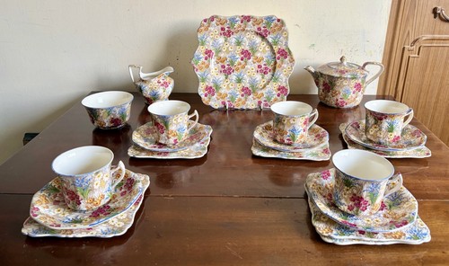 Royal winton marguerite chintz - winton,