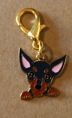 Dog charm tag - charm,