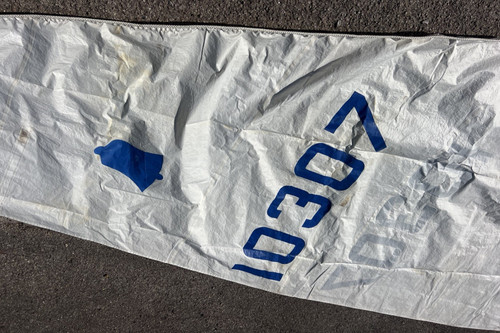 Gp14 main sail white with - main, ,