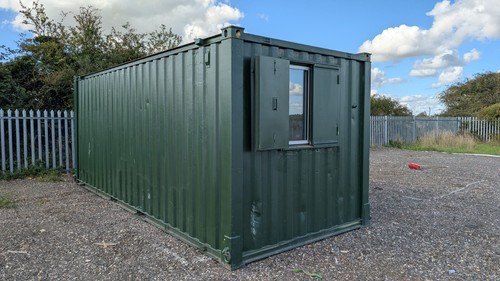 20ft used antivandal office - used,