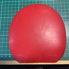 Friendship 729 RITC MASTER used Table Tennis Rubber Red 2.1mm 42 Degree