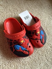 Children's Croc Shoe Spiderman