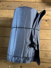 Single Camping Mat Self Inflating 196cm x 70cm x 3cm Gray. Unbranded