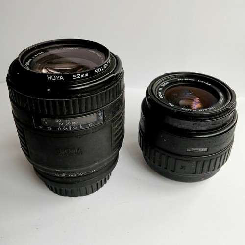 Sigma zoom lenses