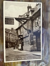 Topo Postcard Oxfordshire Ye Olde Reine Deer Inn Banbury Hook Norton Ales