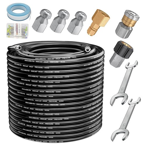 100ft sewer jetter kit - 100ft,
