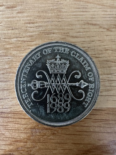 1989 two pound coin - two,