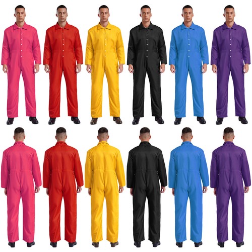 Men coveralls with pockets - with,
