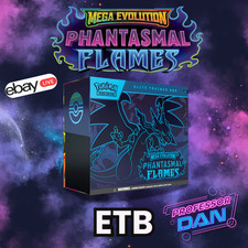 Pokemon Phantasmal Flames Elite Trainer Box eBay Live PRESALE 14/11/2025