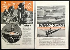 "What Makes a Speedboat