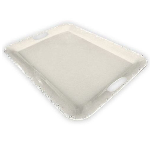 Rustic melamine tray - rustic,