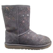 UGG Women’s Zodiac Bling Nightfall Grey Suede Winter Boot Size US 6
