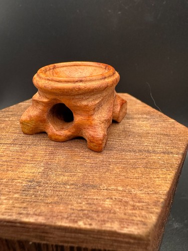 Crystal stand sphere wooden - sphere,
