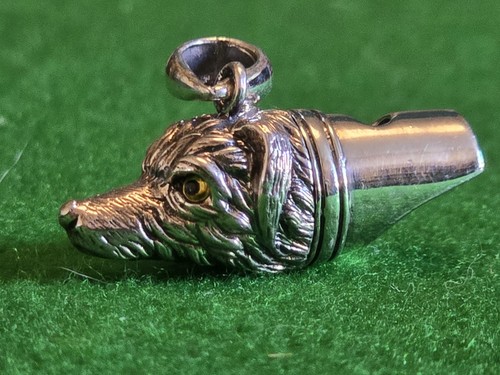 Vintage hunting dog sterling - hunting,