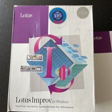 Lotus Improv 2.0 Software for
