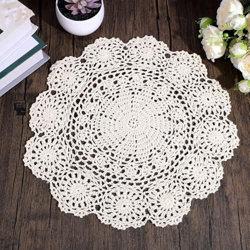 Inch crochet doilies - inch,