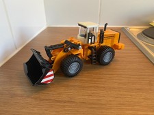 Plastic Dickie Toys Construction Digger Yellow Large Scale 1:32???