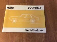 Ford Cortina Owners Handbook 1970.