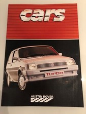 Austin Rover Cars 1986 Range