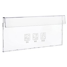 Beko Drawer Front Cover Clear