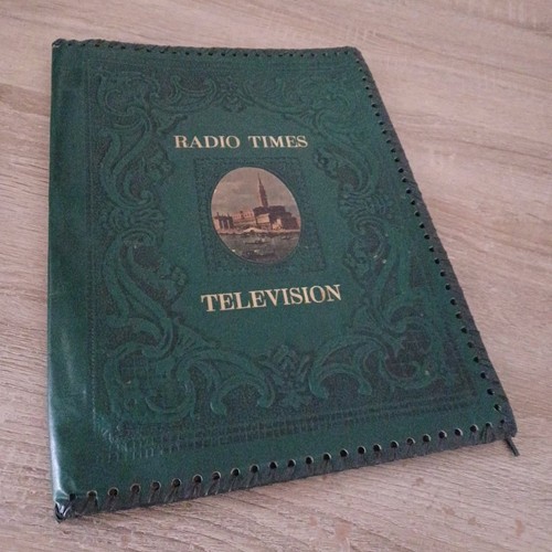 Vintage radio times television - vintage,