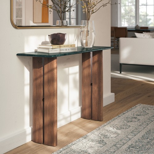 Amistad inch marble console - inch,