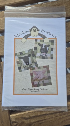 Cow pig sheep cushions - &,