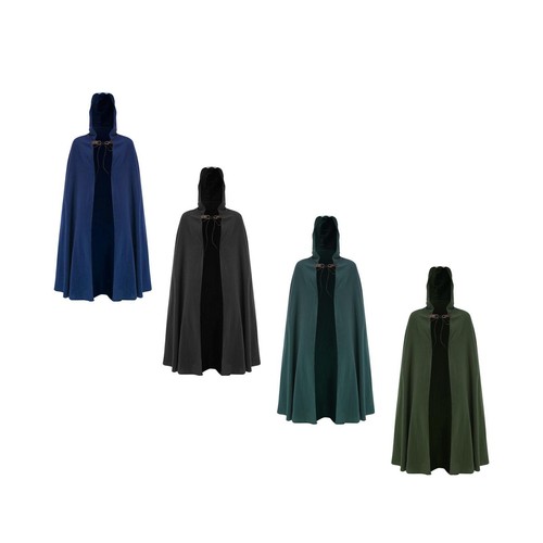 Hooded cloak cosplay steampunk - hooded,