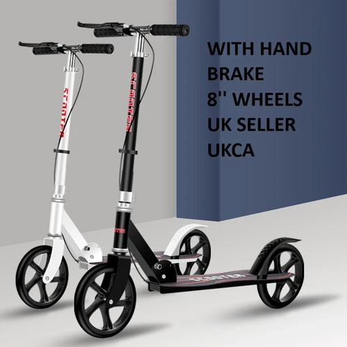 Adult teens kick - adult, scooter