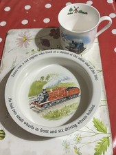 Thomas & Friends Children’s Wedgewood Bowl & Portmerion Mug Thomas Tank Engine