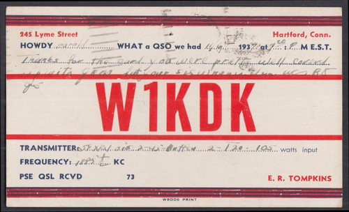 W1kdk tompkins hartford - w1kdk, e