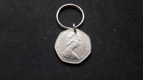 1978 old 50p fifty - pence, coin