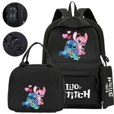 Boys Girls School Bag 3Pcs