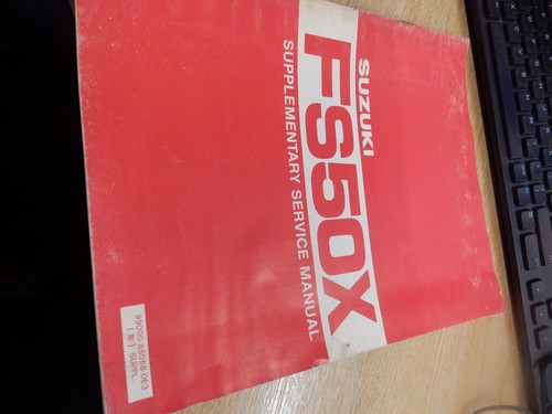 Suzuki fs50x supplementary - ,