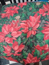 Set Of 3 Poinsetta Placemats