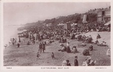 VINTAGE RPPC POSTCARD Clacton