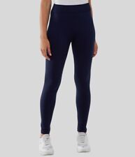 QED London Navy Fleece Lined Leggings 8/10 12/14 16/18 20/22 24/26