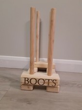 PERSONALISED welly rack