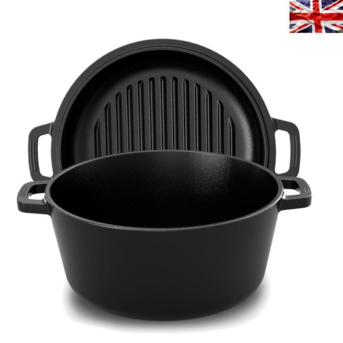 Pre seasoned cast iron - 5,
