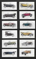 Wills 1923 MOTOR CARS complete set cigarette cards (MC3)