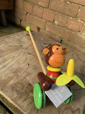 Cheeky Monkey Orange Tree Push