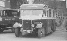 BLACK & WHITE BUS PHOTO PROVINCIAL of FAREHAM ATKINSON PK114 AAA 756