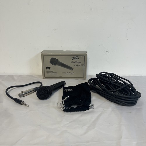 Peavey microphone black - peavey,