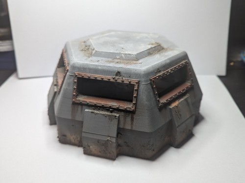 Concrete bunker grimdark - bunker,