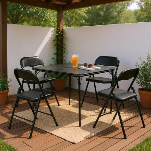 Piece patio furniture set - a, 5-piece